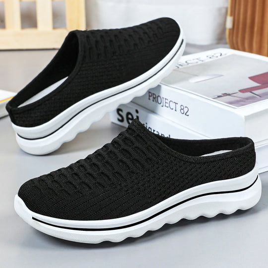 Damen Bequeme und atmungsaktive Hausschlappen EB