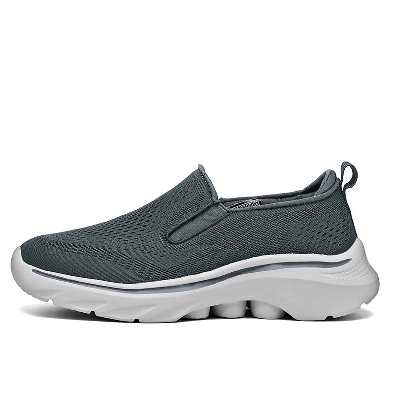 Damen Atmungsaktive Slip-On Sneakers mit flexiblem Sohlenkomfort EB