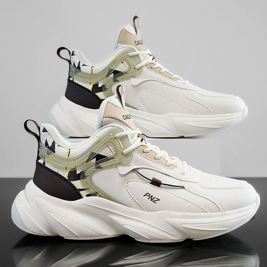 Damen Sportliche High-Top Sneakers mit atmungsaktiver Struktur und dynamischem Design EB