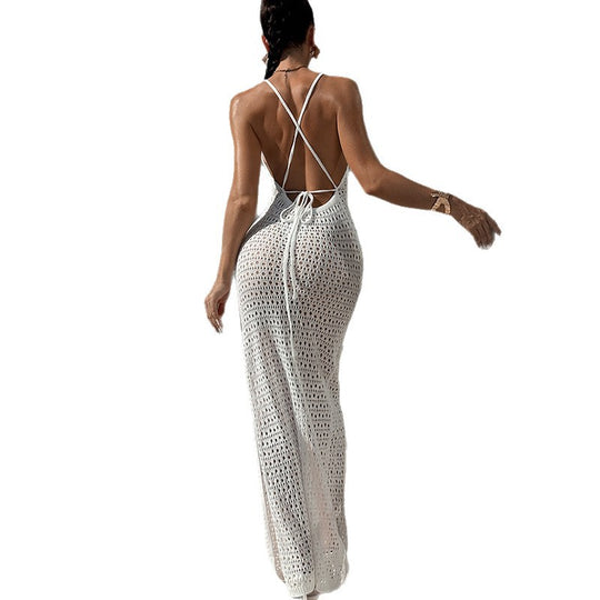 Damen Strickkleid aus atmungsaktivem Material EB
