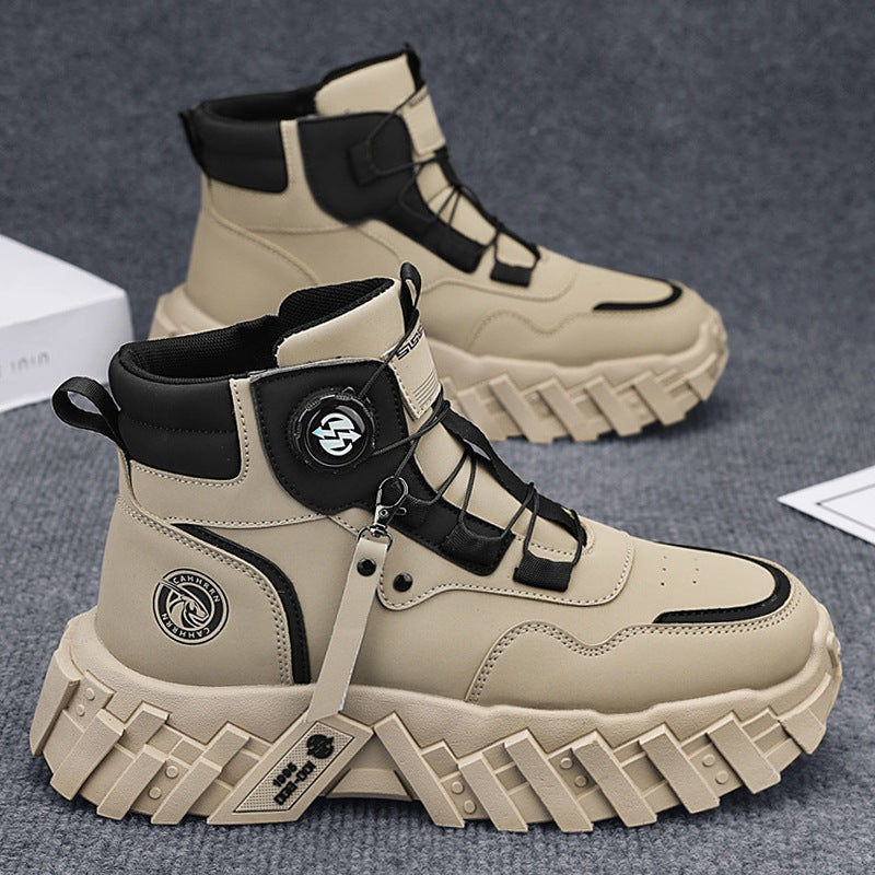Damen Schnürstiefel mit rutschfester Sohle und innovativem Verschlusssystem EB