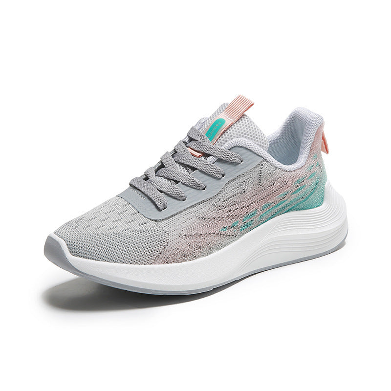Damen Atmungsaktive Lauf-Sneaker mit flexibler Dämpfung und rutschfester Sohle EB