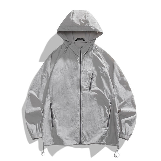 Herren leichtgewichtige Windjacke mit praktischen Taschen und atmungsaktiven Eigenschaften EB