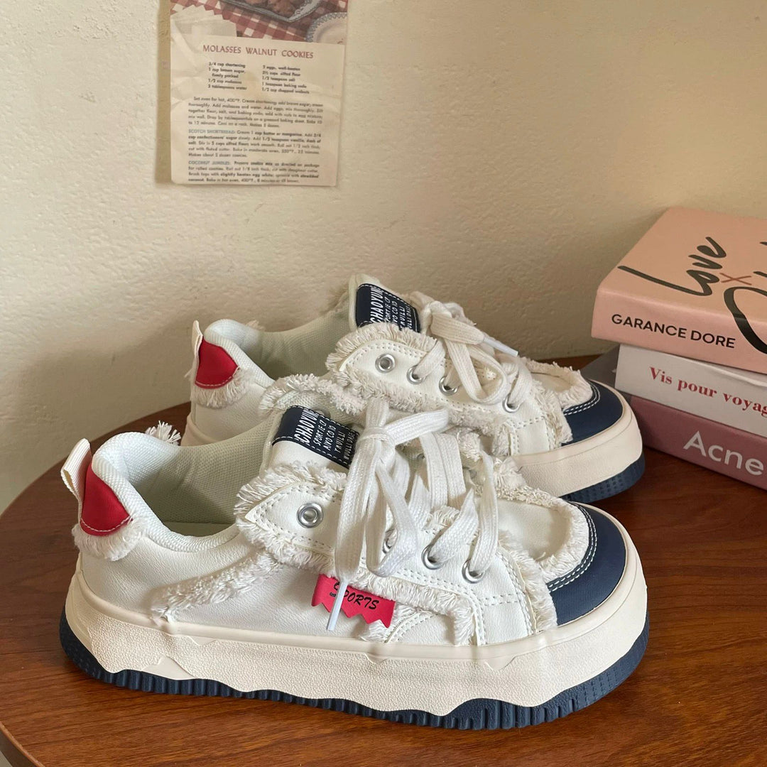 Damen Modische Sneakers mit kuscheligem Futter und einzigartigem Design EB