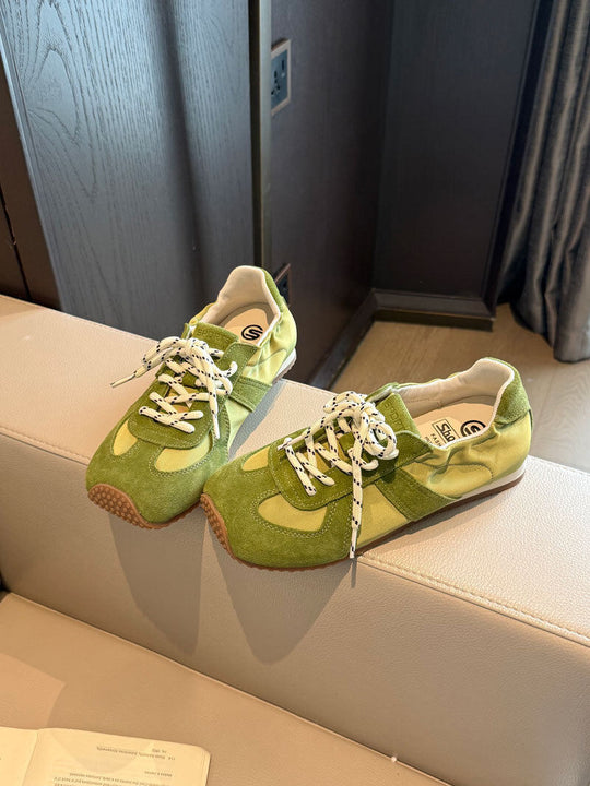 Damen atmungsaktive Freizeitsneaker mit rutschfester Sohle EB