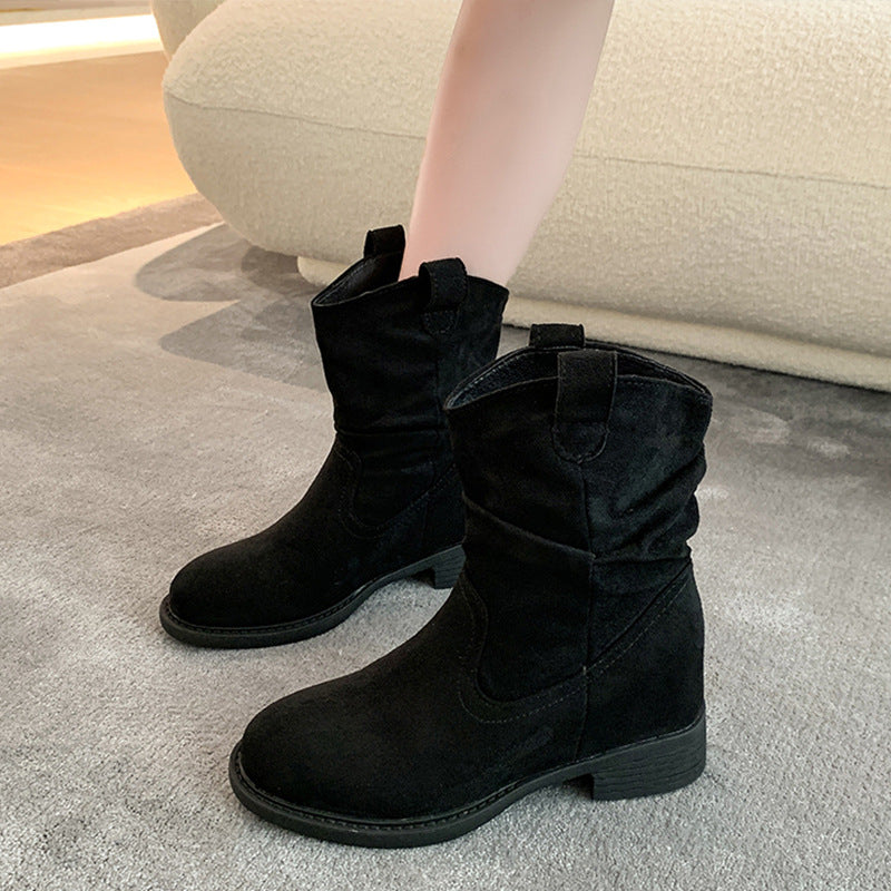 Damen Stiefeletten im eleganten Slouch-Design EB