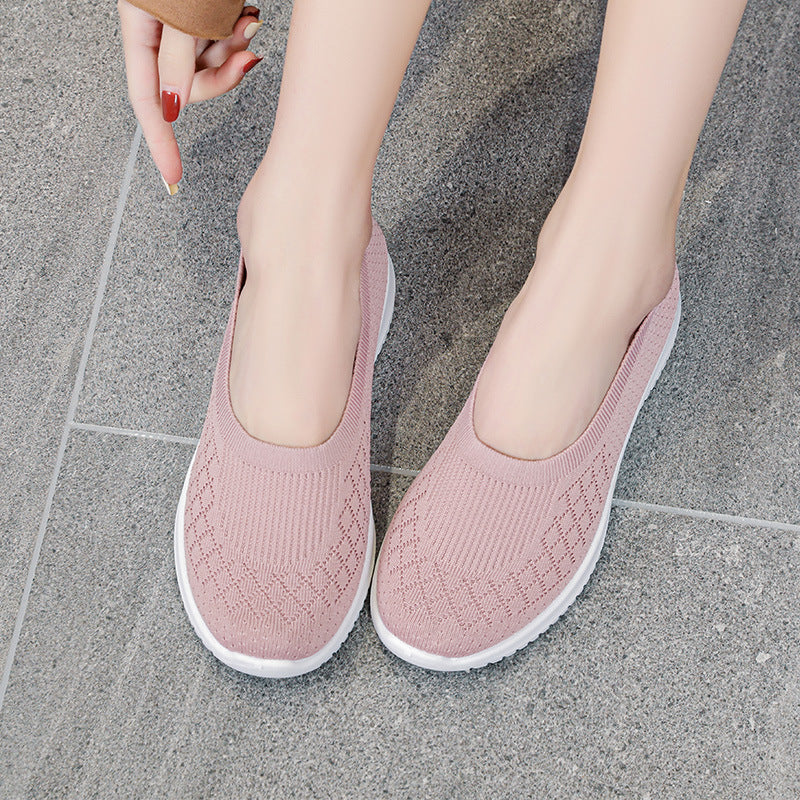 Damen elegante und flexible Slip-On Sneakers EB