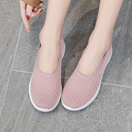 Damen elegante und flexible Slip-On Sneakers EB