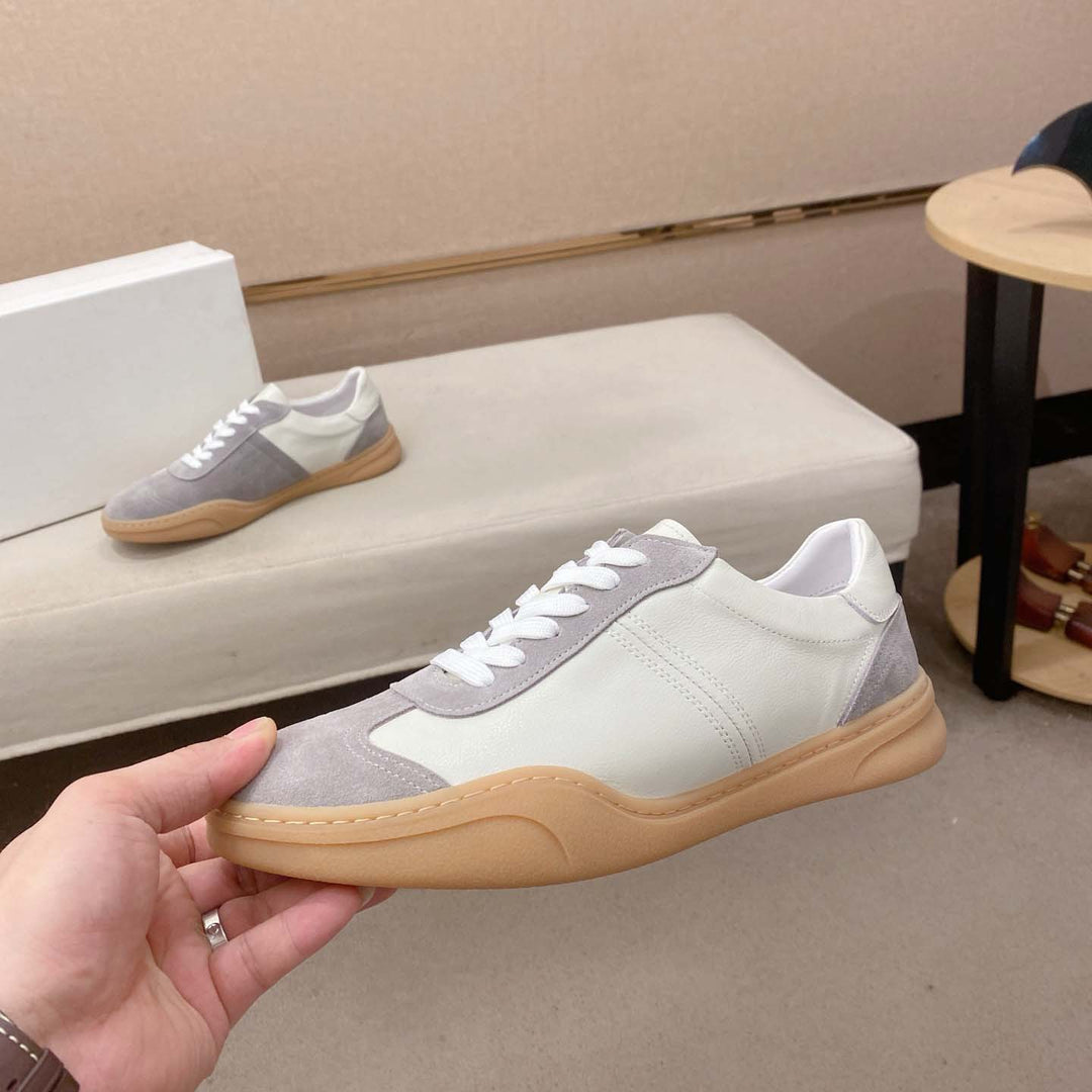 Damen Sneakers mit edlem Wildleder- und Lederdesign EB