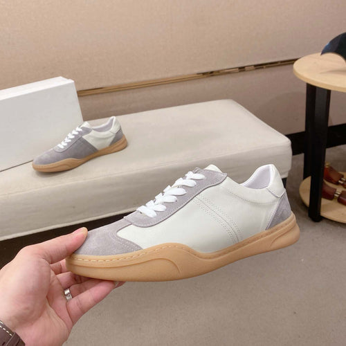 Damen Sneakers mit edlem Wildleder- und Lederdesign EB