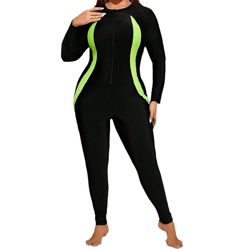 Damen Sportliche Ganzkörperanzug EB