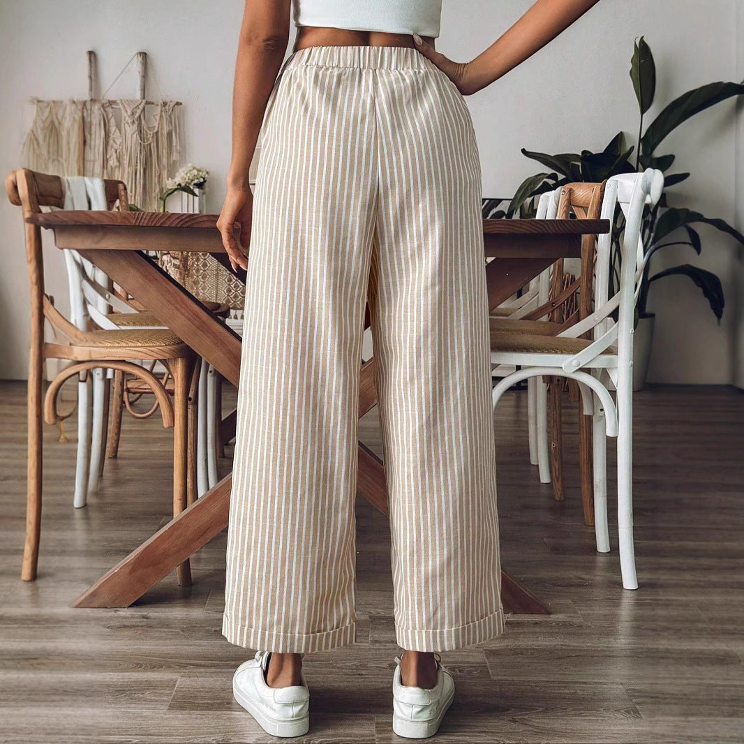 Damen weite Strickhose EB