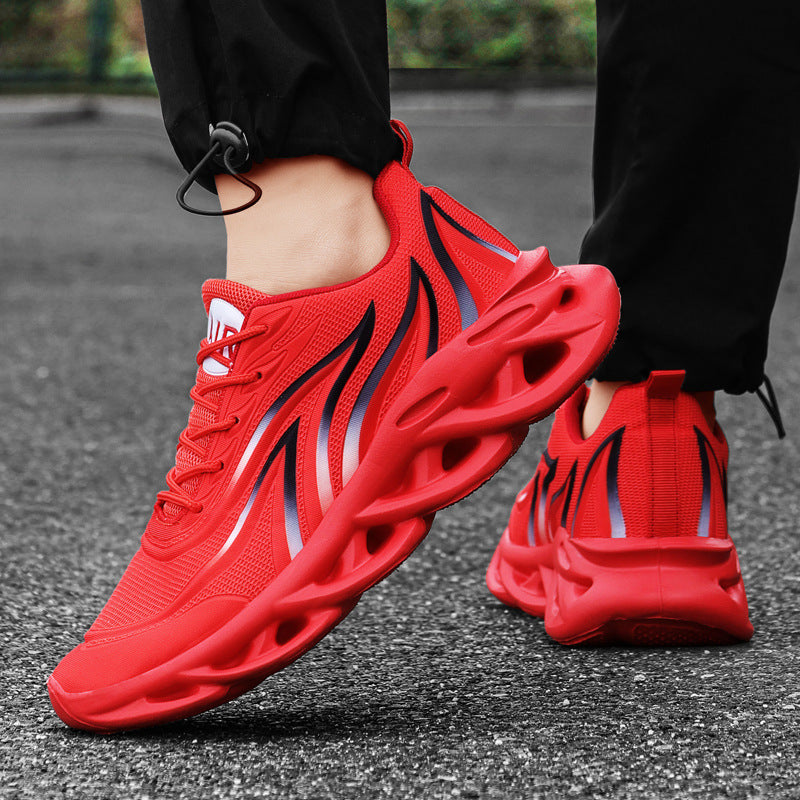 Damen Sportliche Sneakers mit innovativem Dämpfungssystem und atmungsaktiver Mesh-Oberfläche EB