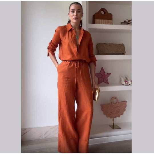 Damenlässiger Jumpsuit im eleganten Casual-Look EB