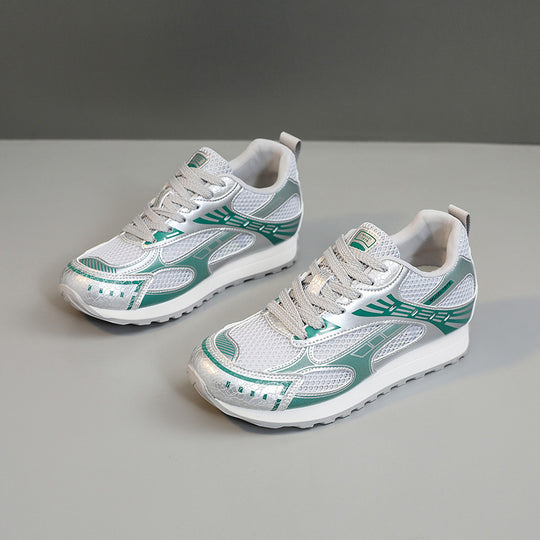 Damen Sportliche Laufschuhe mit atmungsaktivem Obermaterial und dämpfendem Fußbett EB