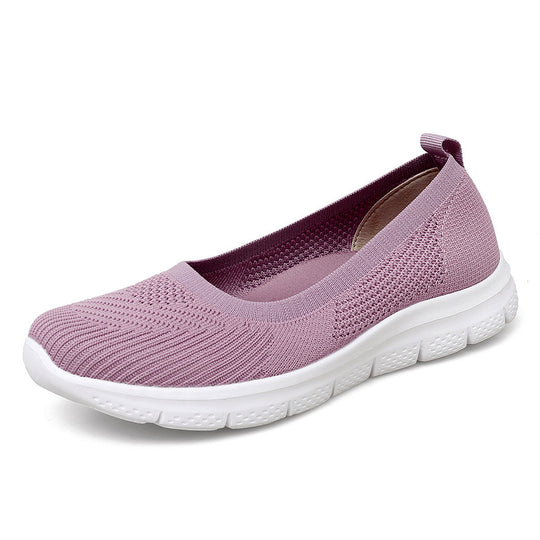 Damen Bequeme Strick-Slippers für Alltag und Freizeit EB