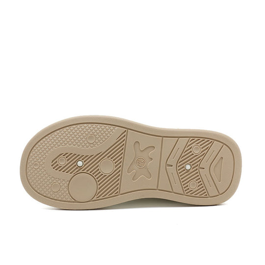 Damen sportliche Plateau-Sneaker mit atmungsaktivem Mesh-Obermaterial und dämpfender Sohle EB