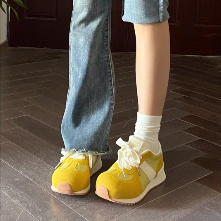 Damen Sportliche Freizeitsneaker mit komfortabler Dämpfung und atmungsaktiver Oberfläche EB