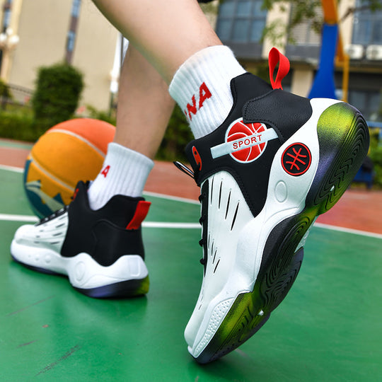 Damen Basketball-Sneaker mit atmungsaktivem Obermaterial und dämpfender Sohle EB