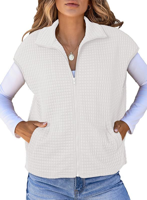 Damen Quilted Weste mit komfortabler Passform EB