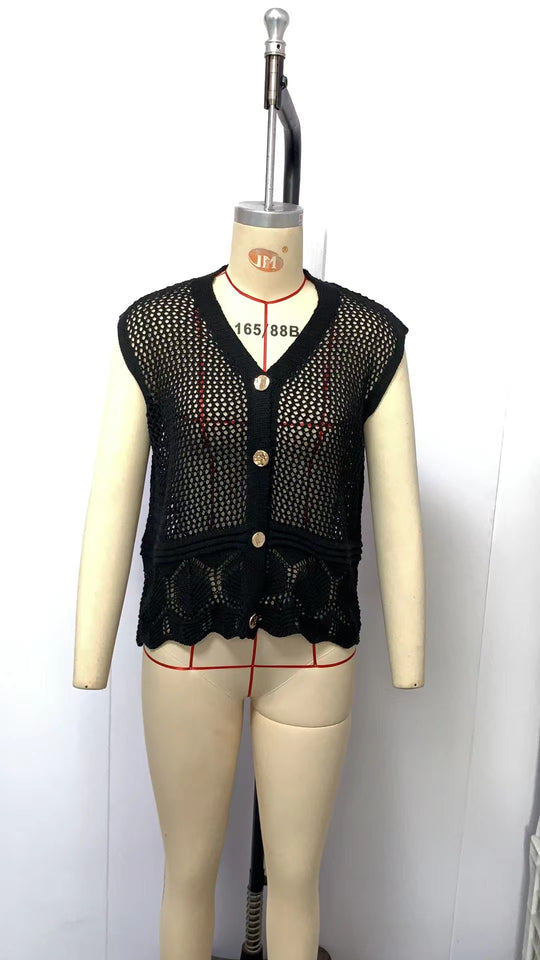 Damen Zweiteiler Strickensemble mit raffiniertem Schnitt EB