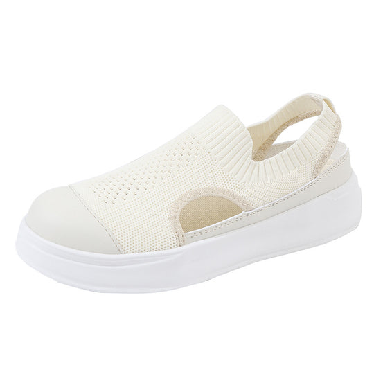 Damen Atmungsaktive Freizeitschuhe mit elastischem Schaft und rutschfester Sohle EB