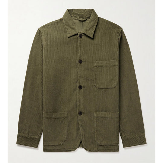 Damen moderne Kordjacke mit praktischen Taschen EB