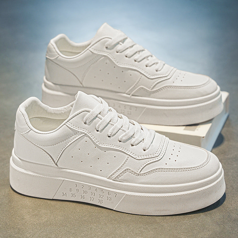 Damen Sportliche Platform Sneakers mit modischem Design und atmungsaktiver Obermaterialstruktur EB