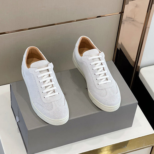 Damen sportliche Sneaker aus atmungsaktivem Mesh-Material EB