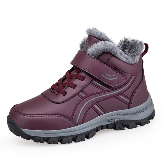 Damen isolierte Winterstiefel mit rutschfester Sohle EB