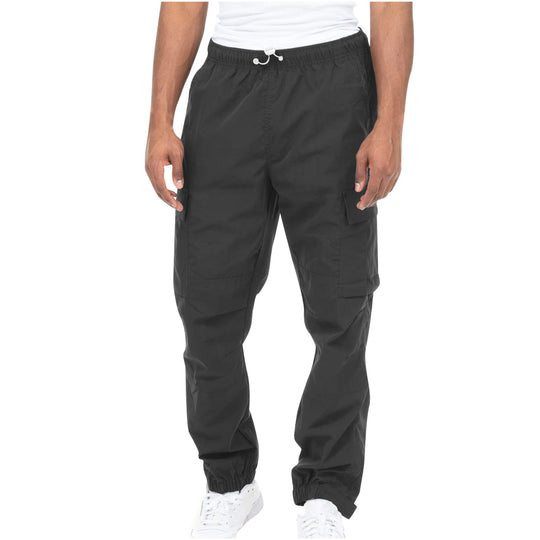Herren Cargo-Hose mit elastischem Bund und praktischen Seitentaschen EB