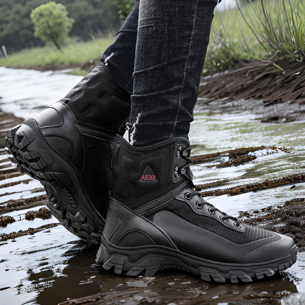 Herren robuste Outdoor-Boots mit atmungsaktiver und rutschfester Sohle EB