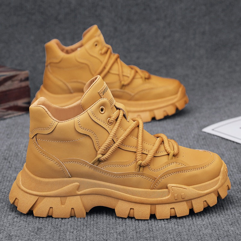 Damen Trendige High-Top Sneakers mit rutschfester Sohle und dämpfender Innenausstattung EB