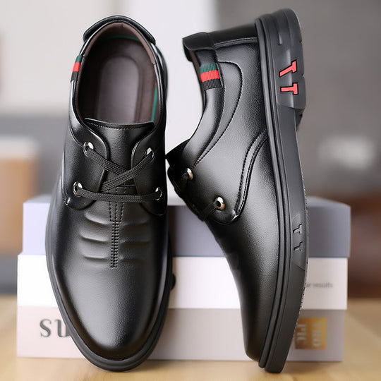 Herren Elegante Schnürschuhe aus hochwertigem Leder EB