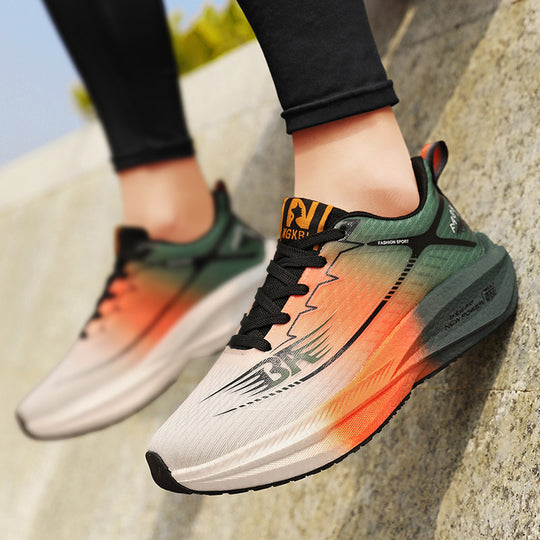 Damen Sportliche Laufschuhe mit atmungsaktiver Mesh-Oberfläche und dämpfendem Sohlenprofil EB