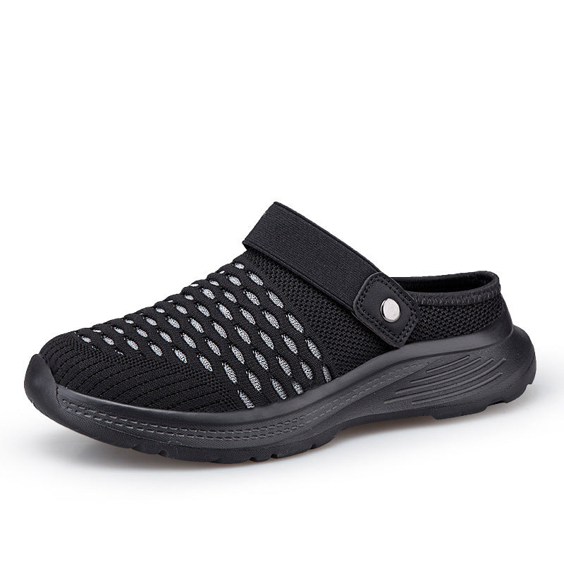 Damen Bequeme Mesh-Clogs mit rutschfester Sohle EB