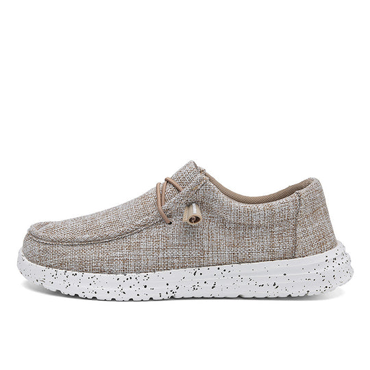Damen Bequeme Slip-On Freizeitschuhe mit elastischem Einschlupfdesign EB