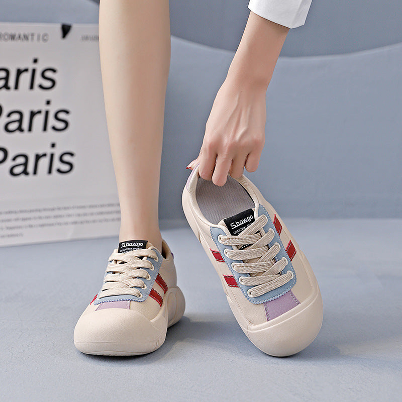 Damen Sneaker mit sportlichem Design und atmungsaktiver Fütterung EB