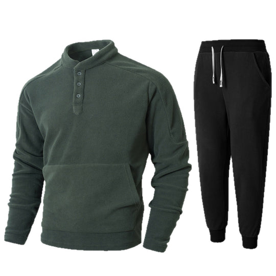 Herren Fleece Freizeitanzug EB