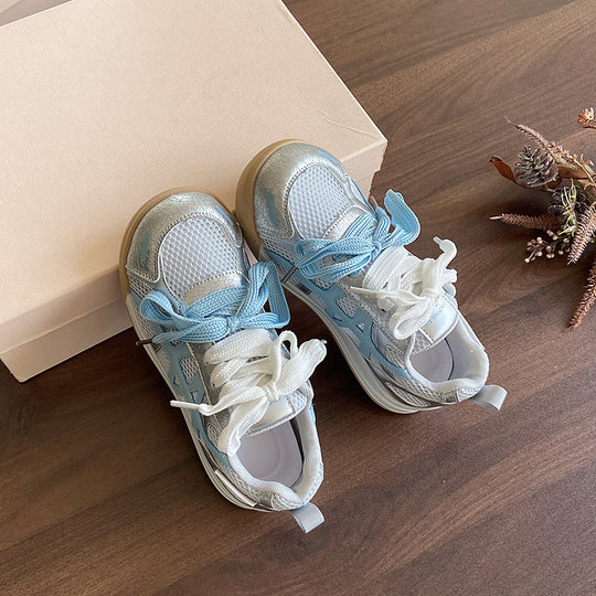 Damen Sportliche Netz-Sneaker mit atmungsaktiver Oberseite EB