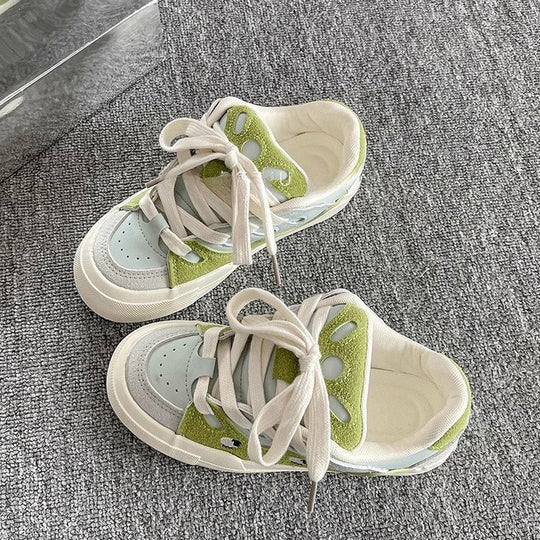 Damen Sportliche Sneaker mit modernen Akzenten und bequemer Dämpfung EB