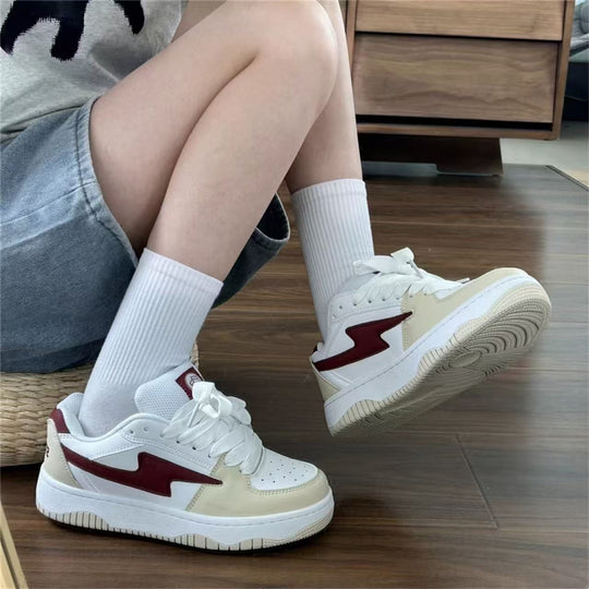 Damen Sportliche Sneaker mit trendigem Design und bequemer Dämpfung EB