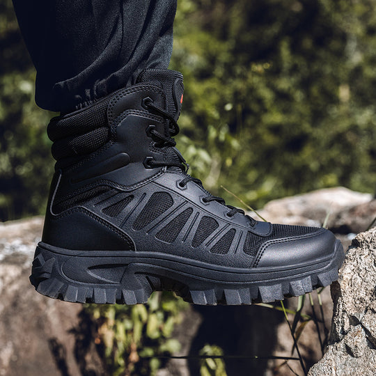 Herren Outdoor-Boots mit strapazierfähigem Obermaterial und rutschfester Sohle EB