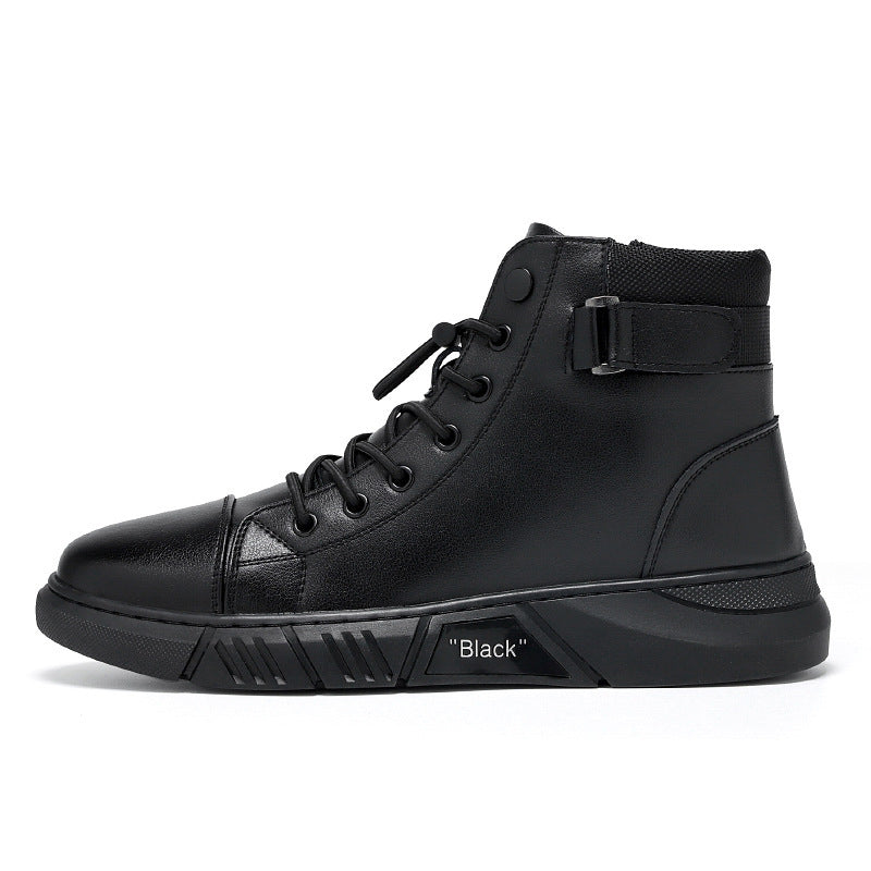 Damen hohe Sneaker Boots mit gepolsterter Innensohle und rutschfester Sohle EB