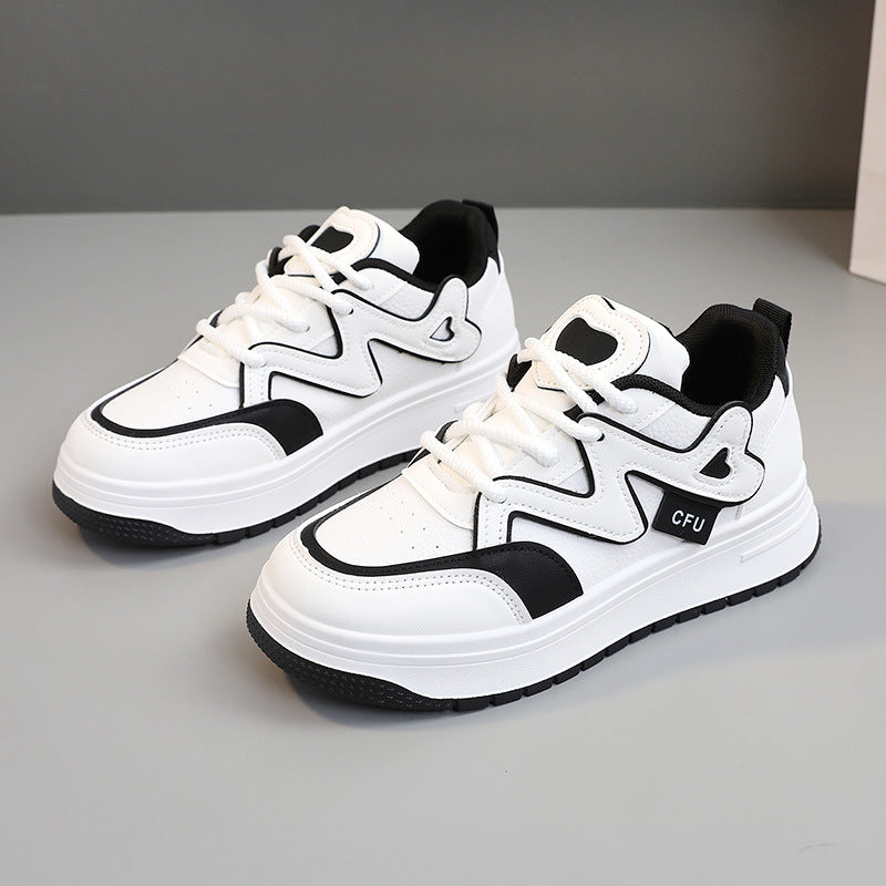 Damen Sportliche Sneakers mit atmungsaktiver Mesh-Konstruktion und dämpfender Sohle EB