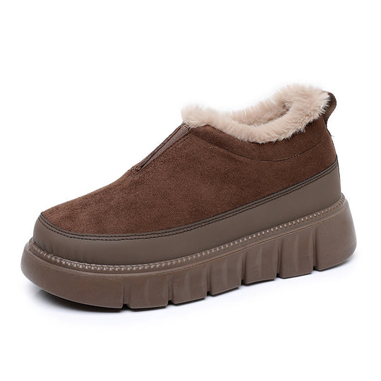 Damen Winter-Slipper mit Kuschel-Innenfutter und rutschfester Sohle EB