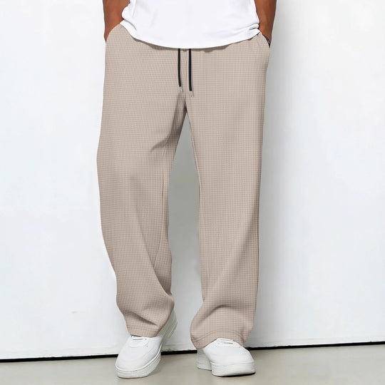 Herren nan lockere Jogginghose mit Kordelzug und seitlichen Eingrifftaschen EB