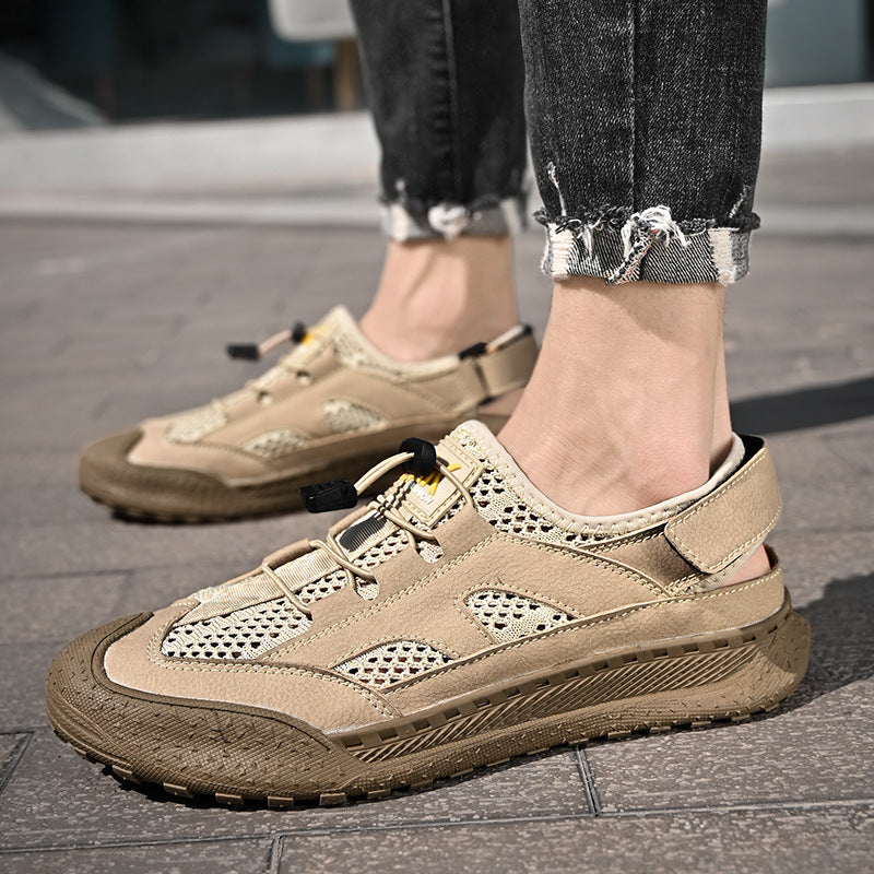 Damen Atmungsaktive Outdoor-Sandalen mit elastischem Schnürsystem EB