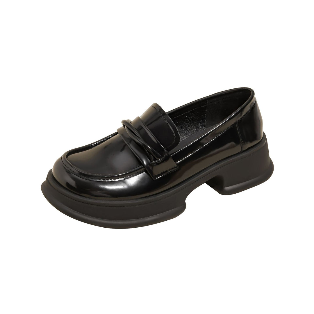 Damen Modische Loafer mit nachhaltiger Plateausohle EB