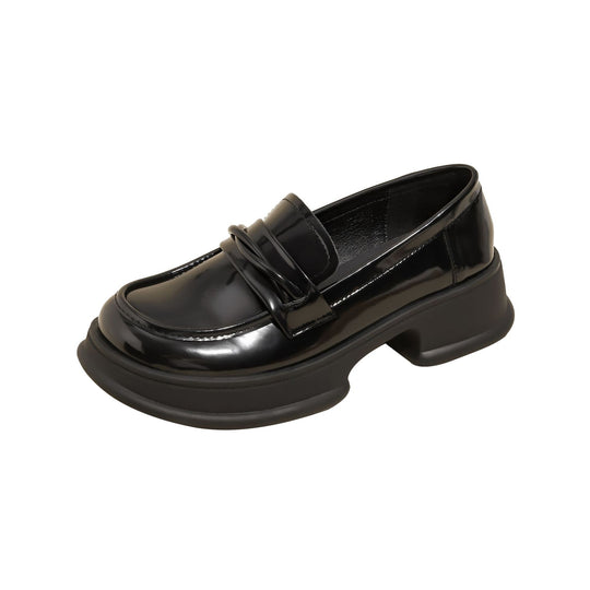Damen Modische Loafer mit nachhaltiger Plateausohle EB